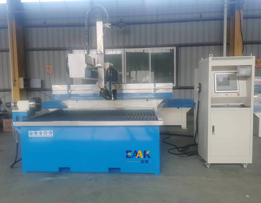 Water jet glass cutting machine