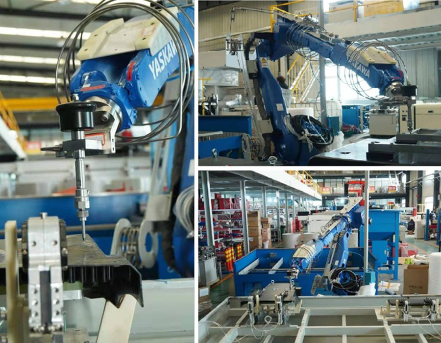 The perfect combination of robotic and waterjet cutting